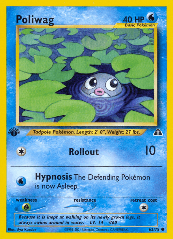 Poliwag — Neo Discovery 62/75