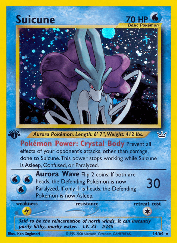 Suicune — Neo Revelation 14/66