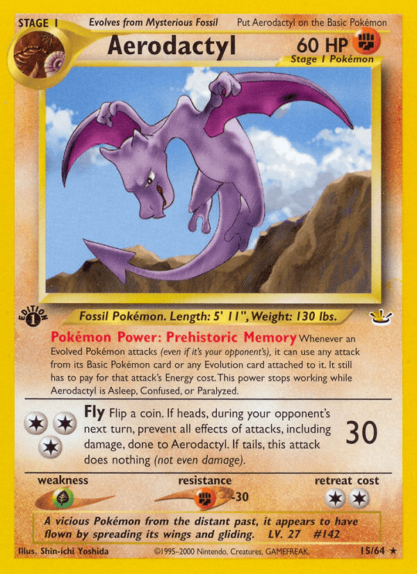 Aerodactyl — Neo Revelation 15/66