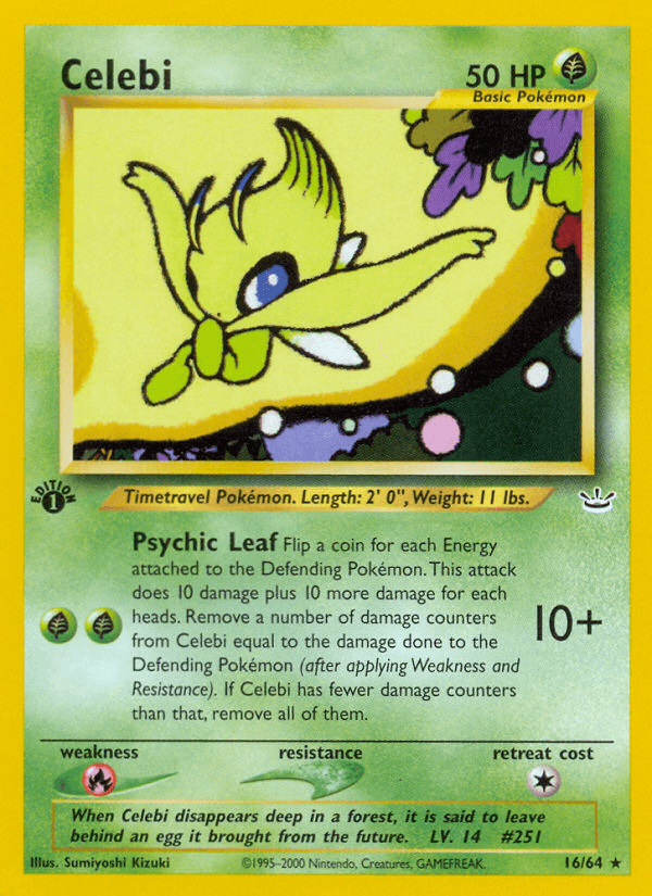 Celebi — Neo Revelation 16/66