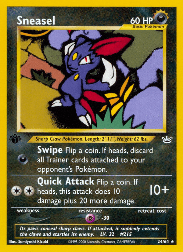Sneasel — Neo Revelation 24/66