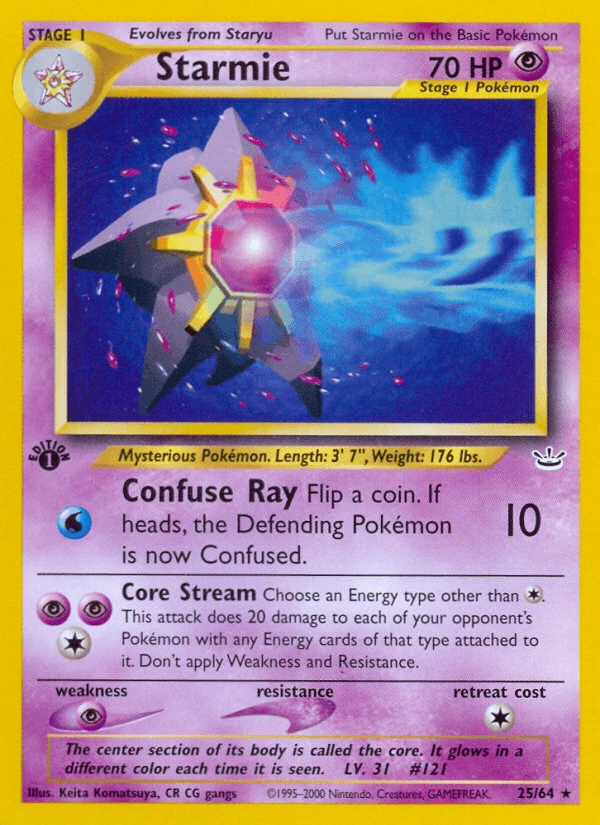 Starmie — Neo Revelation 25/66