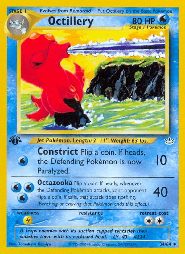 Octillery — Neo Revelation 34/66