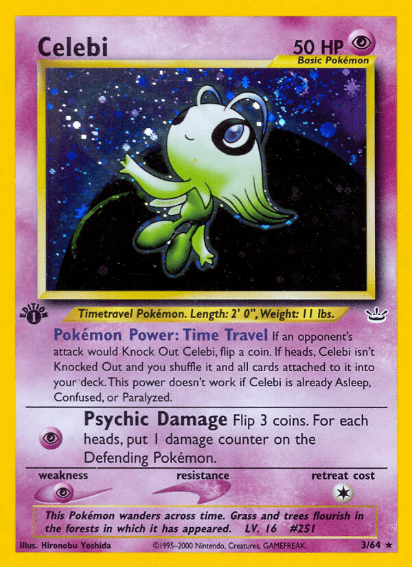 Celebi — Neo Revelation 3/66