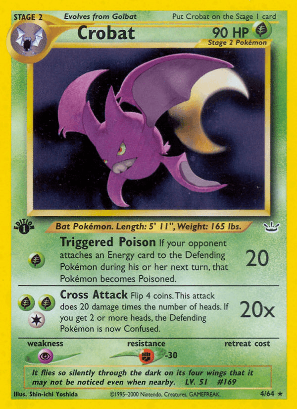 Crobat — Neo Revelation 4/66