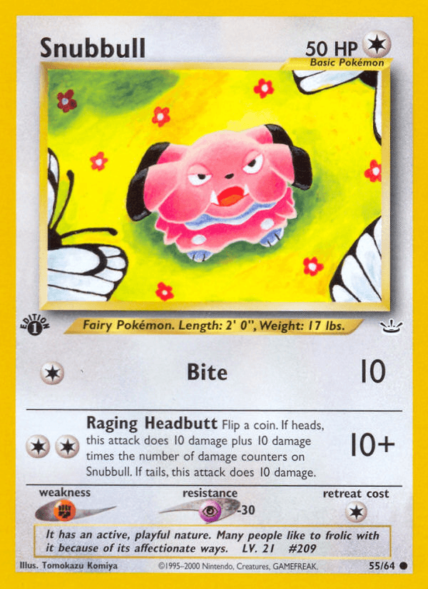Snubbull — Neo Revelation 55/66