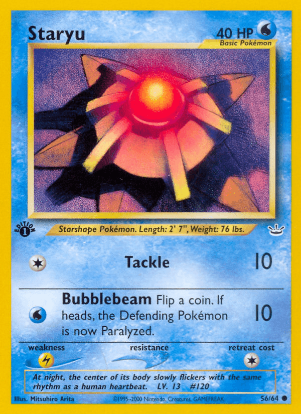 Staryu artwork — Neo Revelation 56/66
