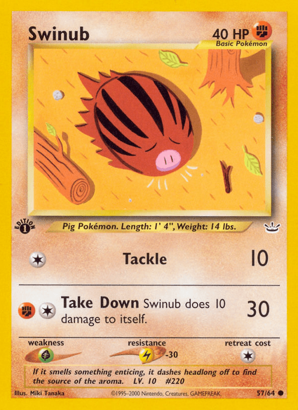 Swinub — Neo Revelation 57/66