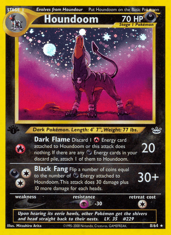 Houndoom — Neo Revelation 8/66