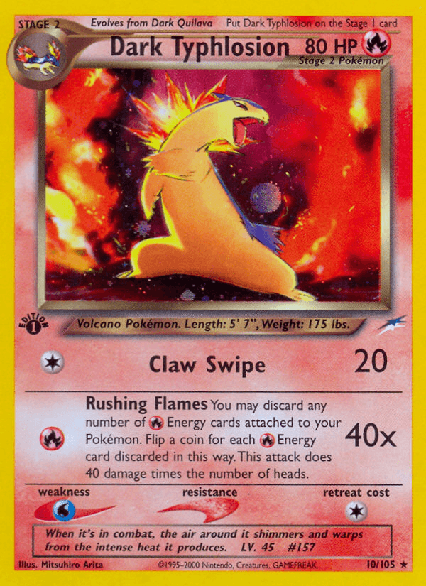 Dark Typhlosion — Neo Destiny 10/113