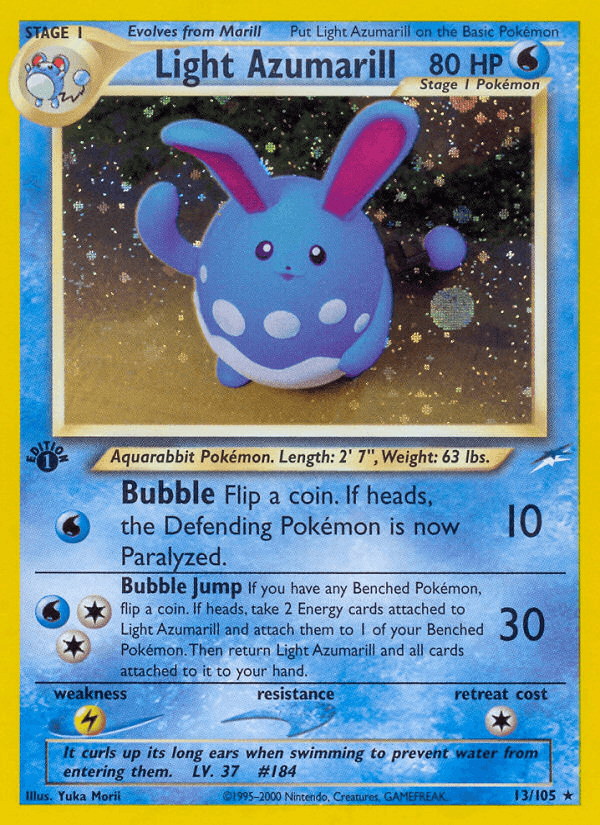 Light Azumarill — Neo Destiny 13/113