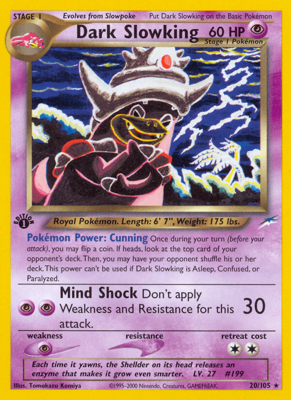 Dark Slowking — Neo Destiny 20/113