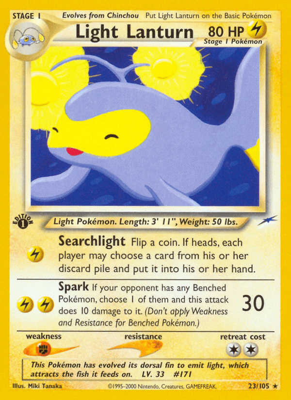 Light Lanturn artwork — Neo Destiny 23/113