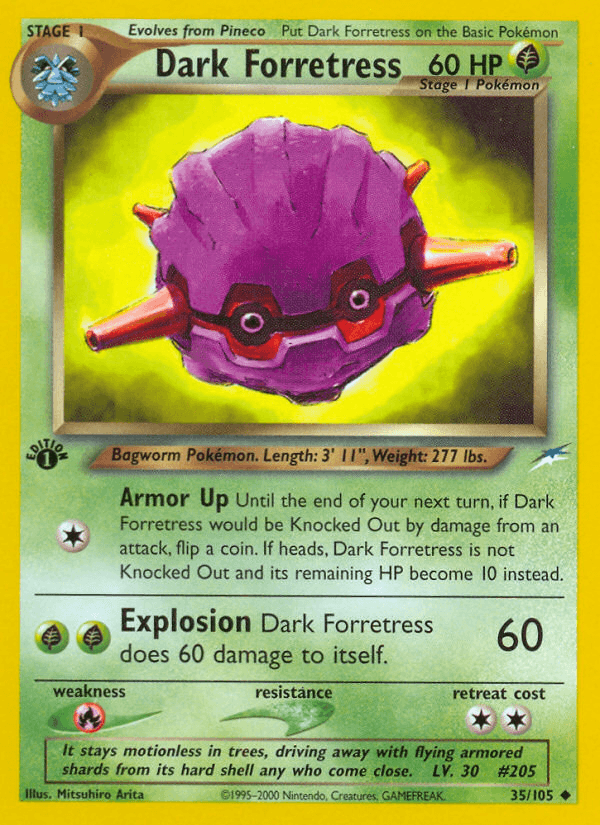 Dark Forretress — Neo Destiny 35/113