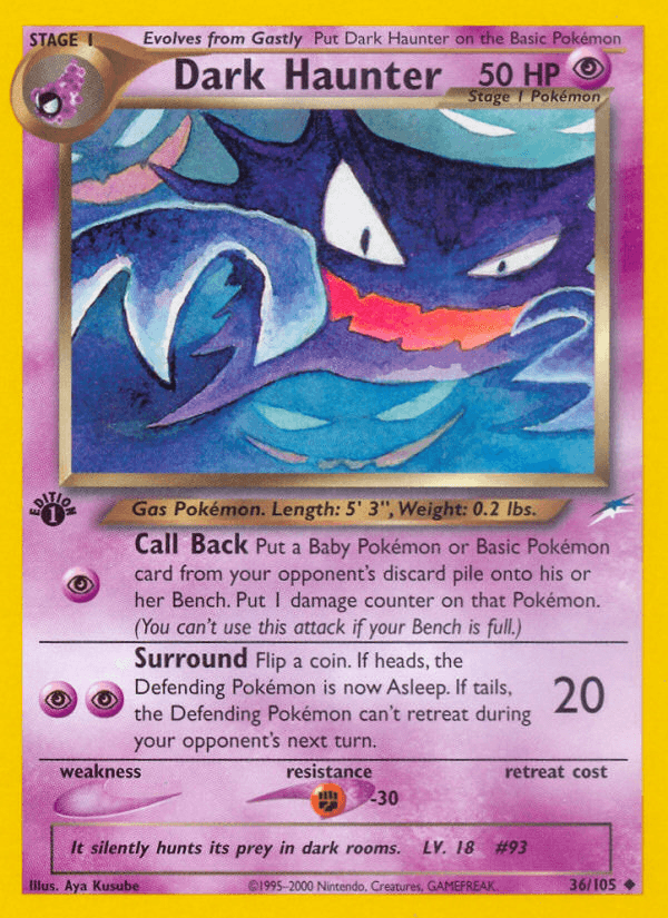 Dark Haunter artwork — Neo Destiny 36/113