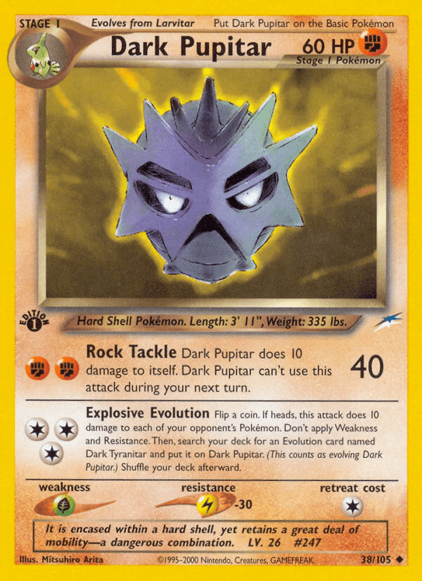 Dark Pupitar — Neo Destiny 38/113