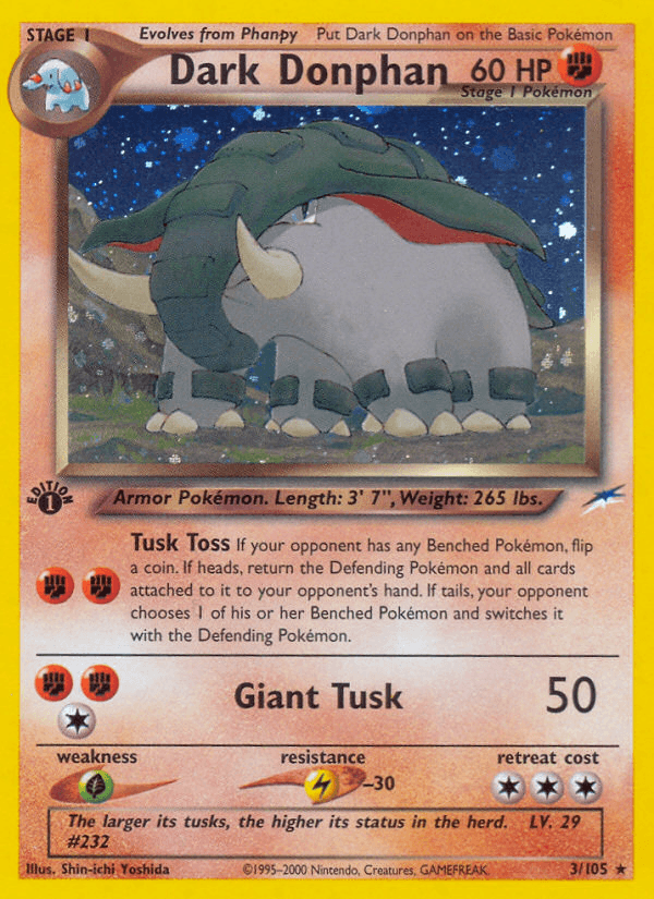 Dark Donphan — Neo Destiny 3/113