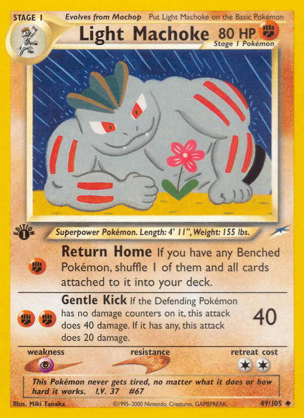 Light Machoke — Neo Destiny 49/113