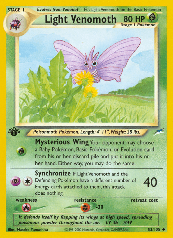 Light Venomoth — Neo Destiny 53/113