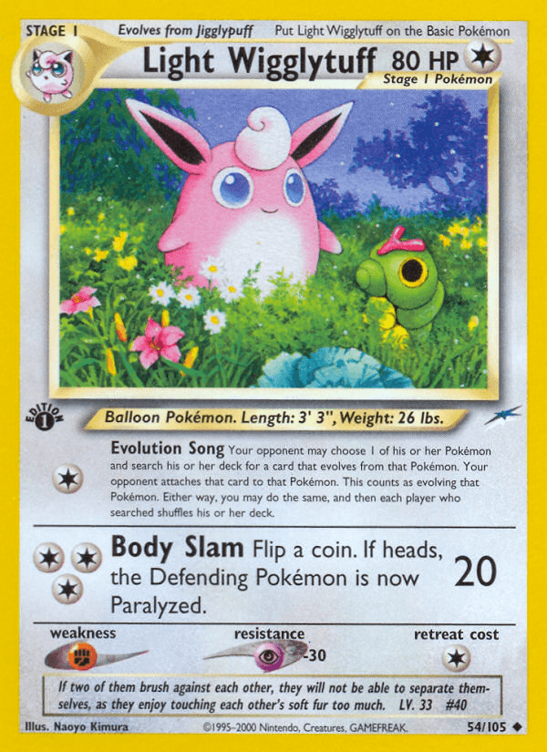 Light Wigglytuff — Neo Destiny 54/113