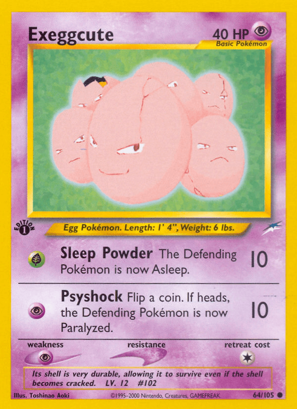 Exeggcute — Neo Destiny 64/113