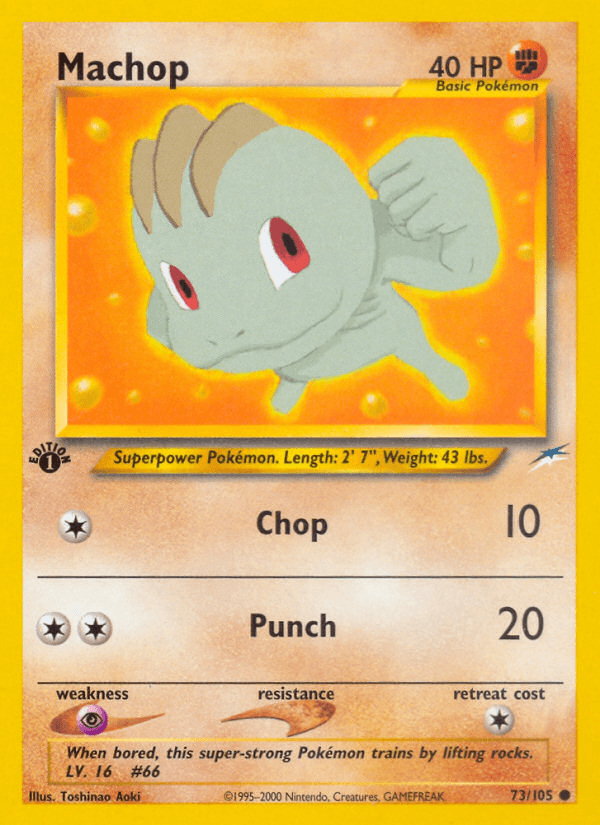 Machop — Neo Destiny 73/113