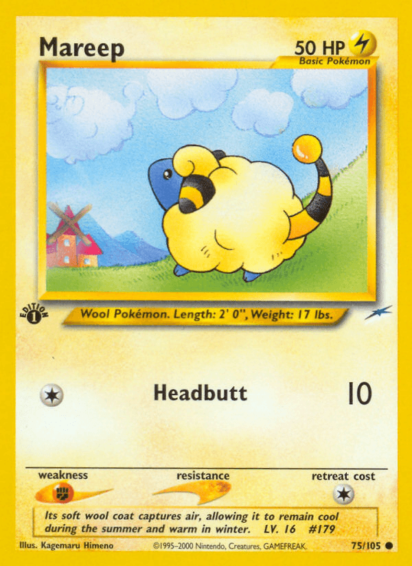 Mareep — Neo Destiny 75/113