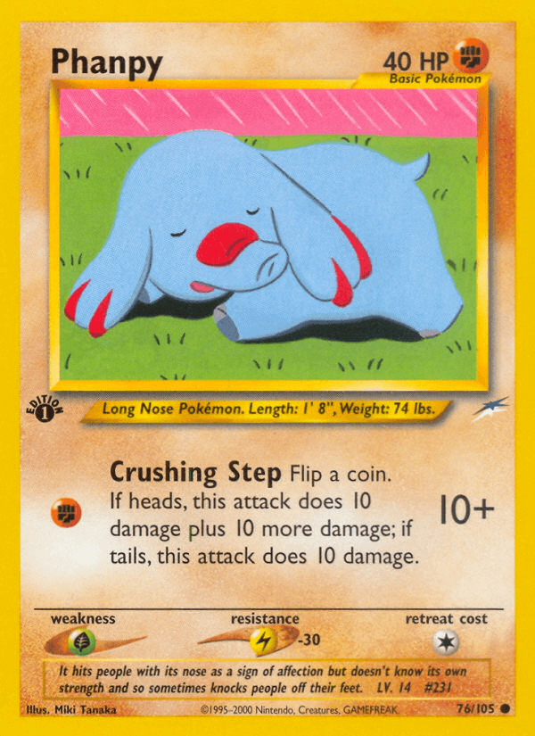 Phanpy — Neo Destiny 76/113