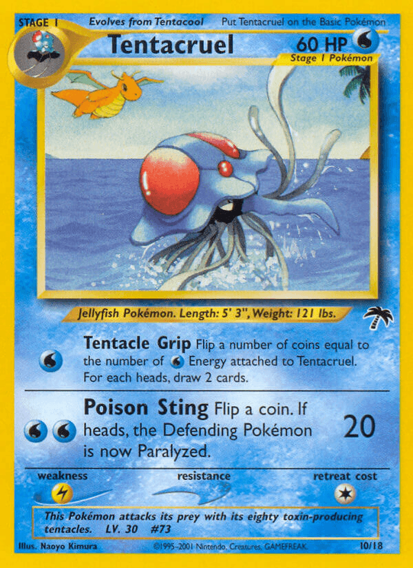 Tentacruel artwork — Southern Islands 10/18