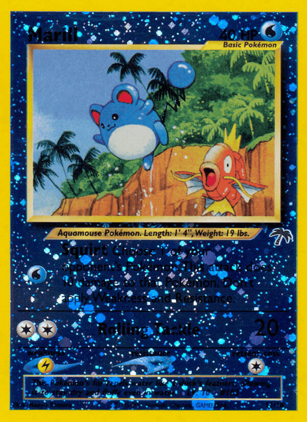 Marill artwork — Southern Islands 11/18