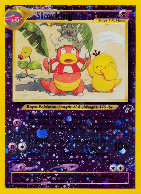 Slowking artwork — Southern Islands 14/18