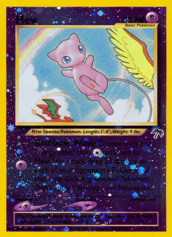 Mew artwork — Southern Islands 1/18