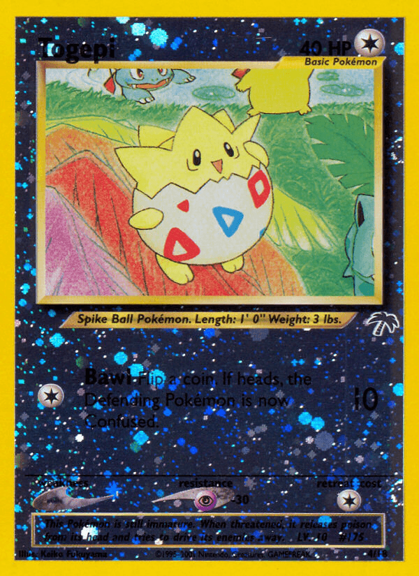 Togepi artwork — Southern Islands 4/18