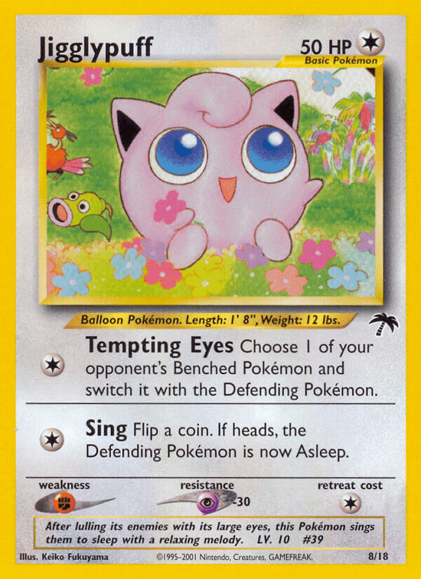 Jigglypuff artwork — Southern Islands 8/18