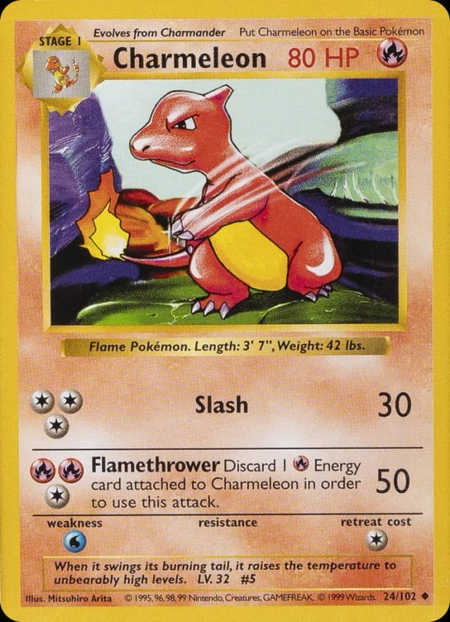 Charmeleon — Base 24/102