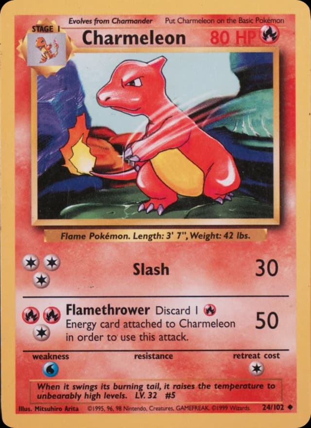 Charmeleon — Base 24/102