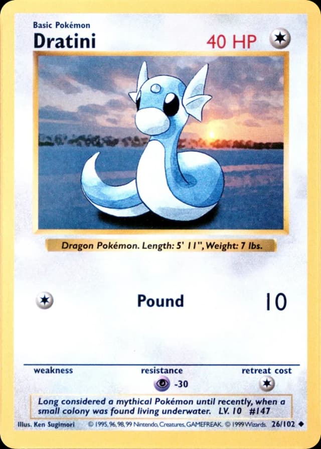 Dratini — Base 26/102