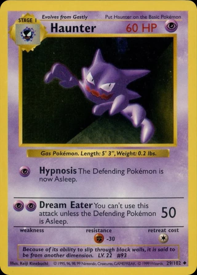 Haunter — Base 29/102