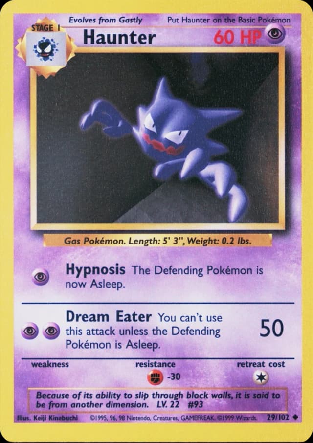 Haunter — Base 29/102
