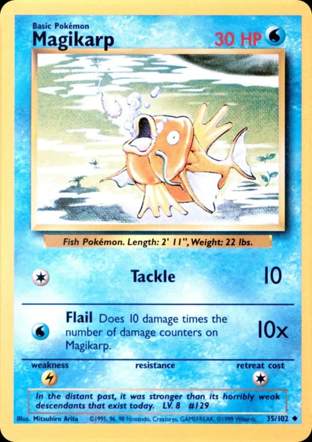 Magikarp — Base 35/102