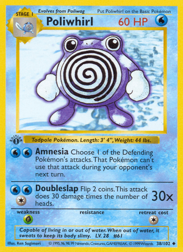Poliwhirl — Base 38/102