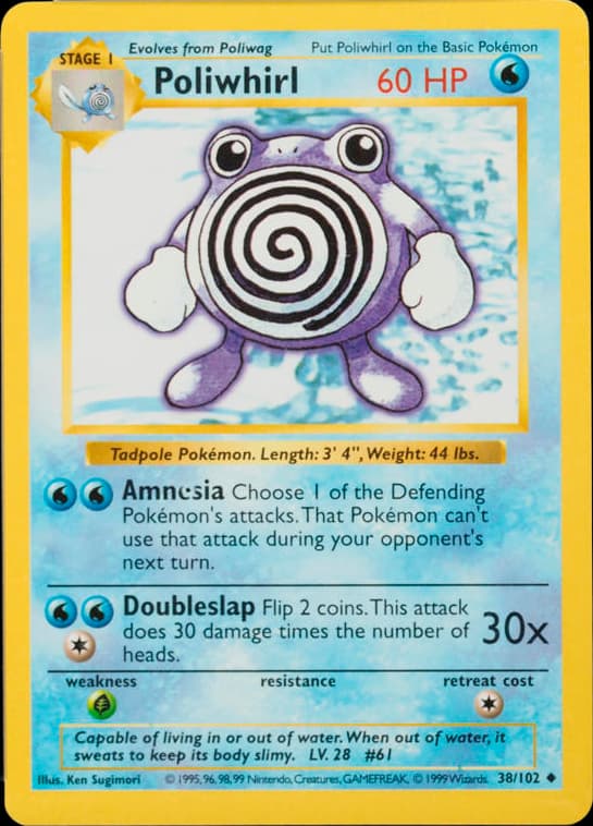 Poliwhirl — Base 38/102