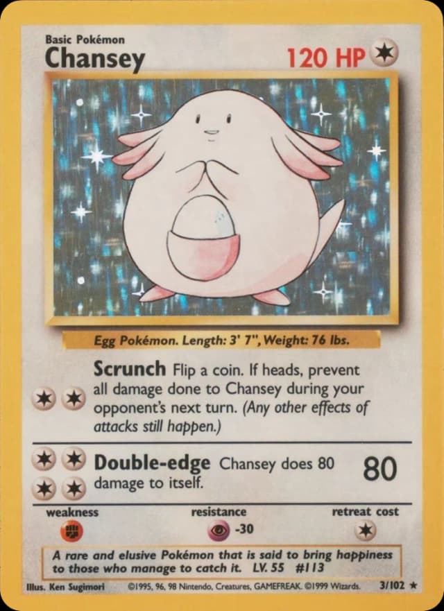 Chansey — Base 3/102
