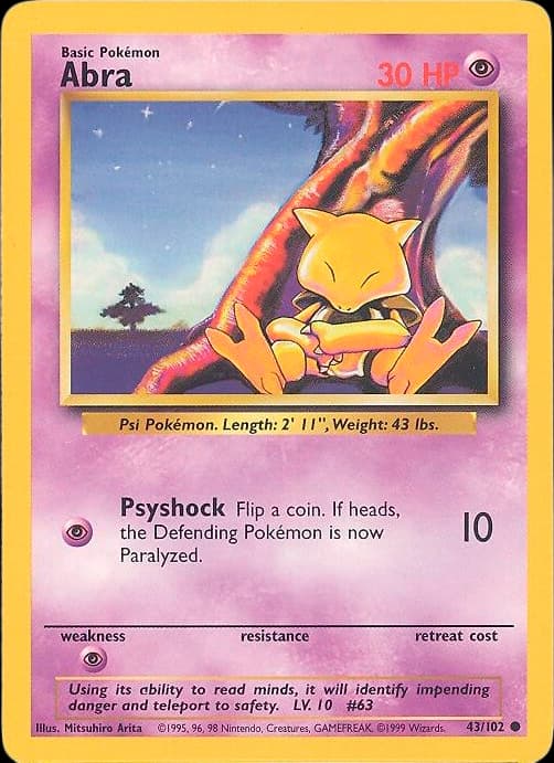 Abra — Base 43/102
