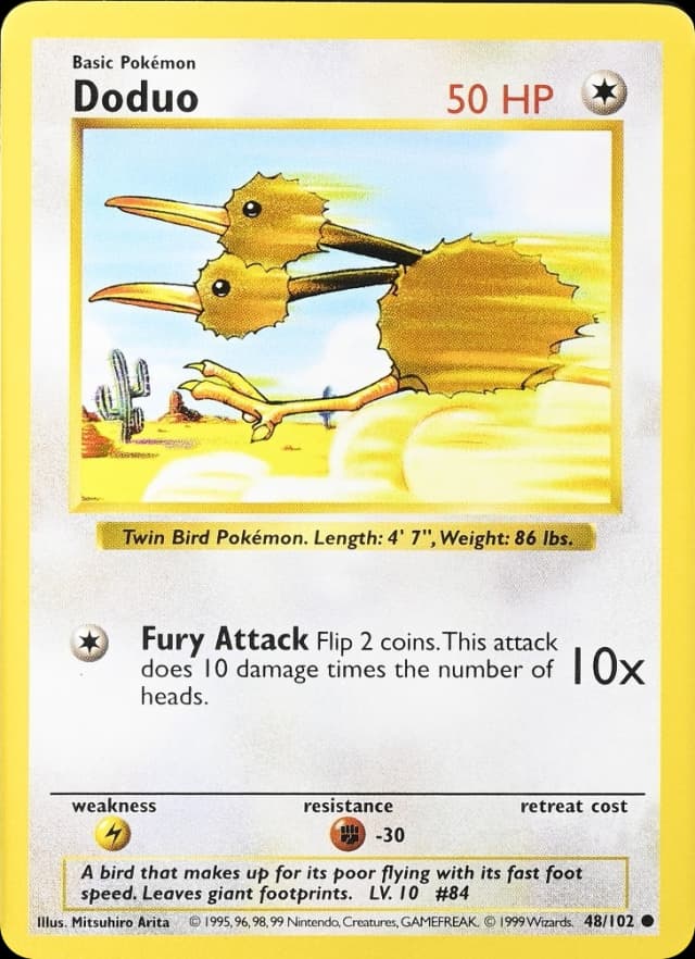 Doduo — Base 48/102