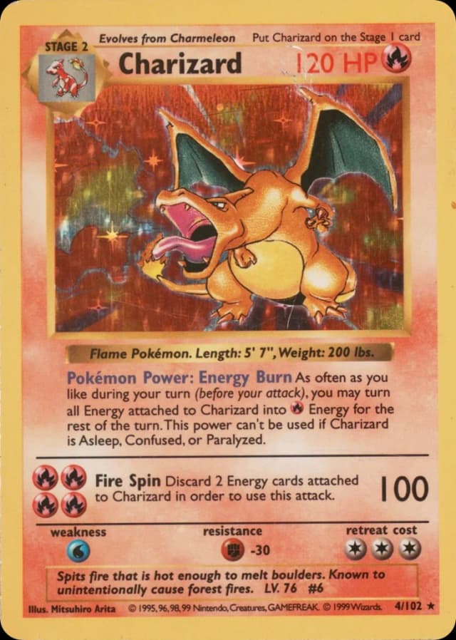 Charizard — Base 4/102