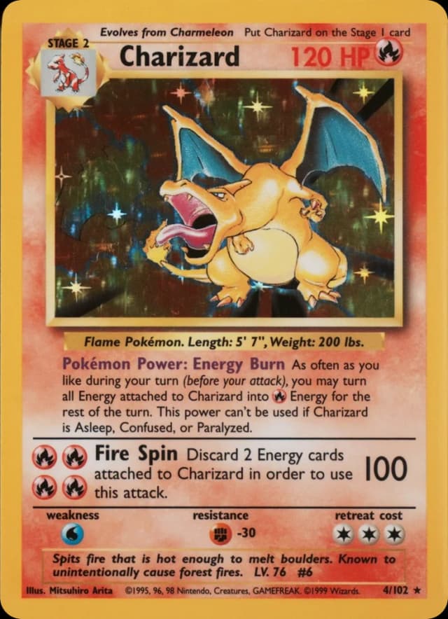 Charizard — Base 4/102