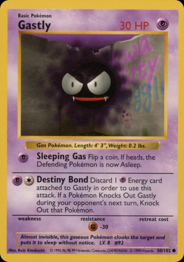 Gastly — Base 50/102