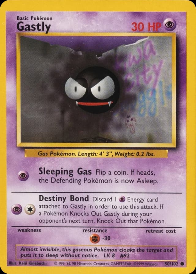 Gastly — Base 50/102
