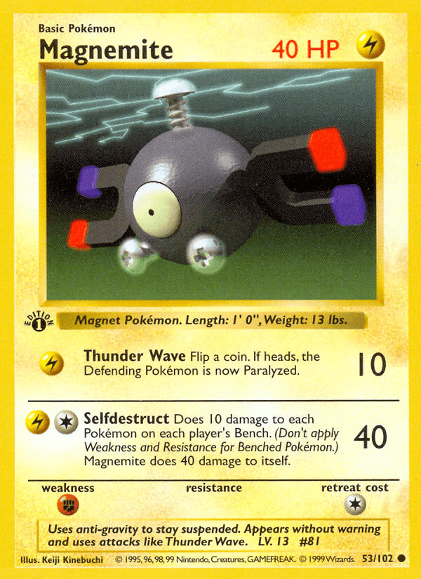 Magnemite — Base 53/102